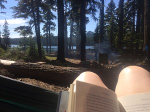 finally got to break out the hammock we got as a wedding gift, thought I'd have more time to relax in it, but we were quite busy with our guests!